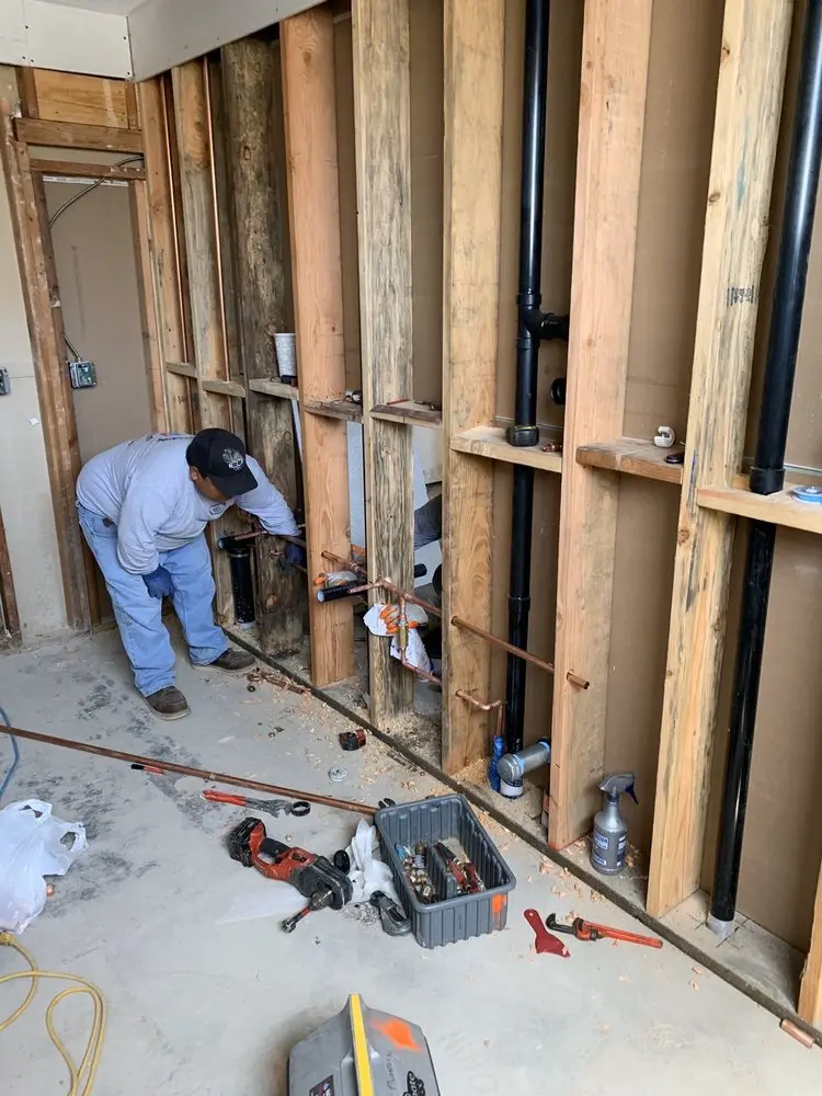 Commercial rough-in plumbing for Gas Line Repair in Belle Fourche